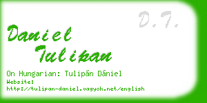 daniel tulipan business card
